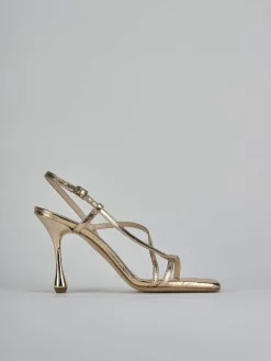 Sale Sandali tacco 10cm pelle Donna Sandali Tacco Alto