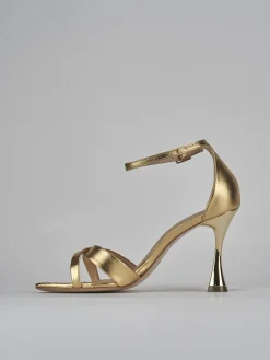 Discount Sandali tacco 9cm pelle Donna Sandali Tacco Alto