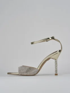 Discount Sandali tacco 9cm pelle Donna Sandali Tacco Alto