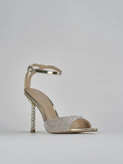 Discount Sandali tacco 9cm pelle Donna Sandali Tacco Alto