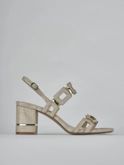 Best Sandali tacco 9cm pelle Donna Sandali Tacco Alto