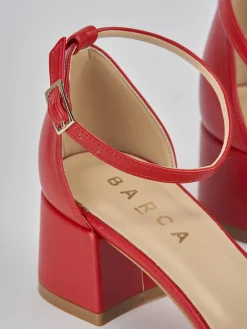 Best Sandali tacco 5cm pelle Donna Sandali Tacco Alto