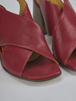 Sandali tacco 6cm pelle Donna Sandali Tacco Alto