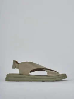 Sale Sandali tacco 3cm pelle Donna Sandali Tacco Basso
