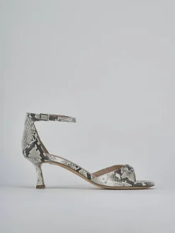 Discount Sandali tacco 5cm pitone Donna Sandali Tacco Alto