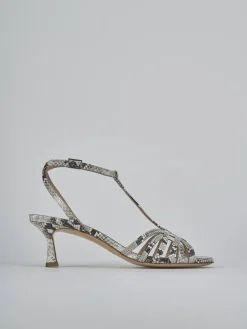 Online Sandali tacco 5cm pitone Donna Sandali Tacco Alto