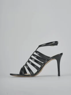 Outlet Sandali tacco 9cm vernice Donna Sandali Tacco Alto