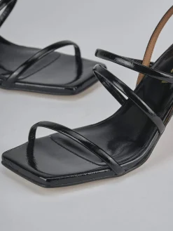 Hot Sandali tacco 8cm vernice Donna Sandali Tacco Alto