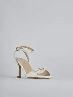 Clearance Sandali tacco 7cm vernice Donna Sandali Tacco Alto