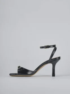 Clearance Sandali tacco 7cm vernice Donna Sandali Tacco Alto