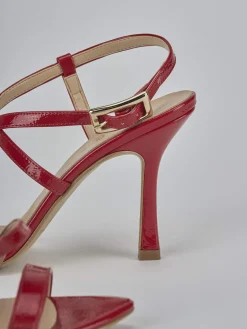 Sale Sandali tacco 9cm vernice Donna Sandali Tacco Alto