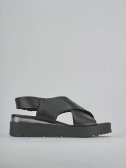 Best Sandali zeppa 4 cm pelle Donna Sandali Zeppa