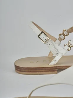 Best Sandalo infradito tacco 1 cm pelle Donna Sandali Tacco Basso