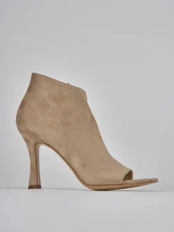 Clearance Sandalo tacco 8 cm camoscio Donna Sandali Tacco Alto