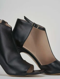 New Sandalo tacco 8 cm pelle Donna Sandali Tacco Alto