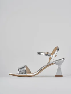 Discount Sandalo tacco 7 cm pelle Donna Sandali Tacco Alto