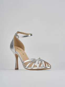 Hot Sandalo tacco 9 cm pelle Donna Sandali Tacco Alto