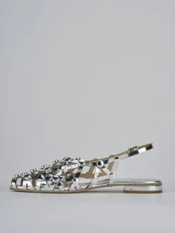 Discount Sandalo tacco 2 cm pelle Donna Sandali Tacco Basso