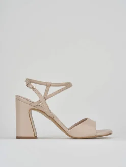 Sale Sandalo tacco 7 cm pelle Donna Sandali Tacco Alto