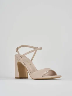 Sale Sandalo tacco 7 cm pelle Donna Sandali Tacco Alto