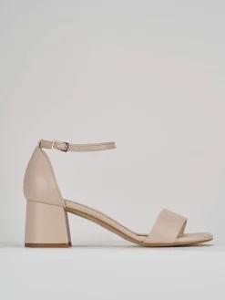 Discount Sandalo tacco 6 cm pelle Donna Sandali Tacco Alto