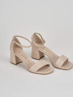 Discount Sandalo tacco 6 cm pelle Donna Sandali Tacco Alto