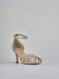 Discount Sandalo tacco 7 cm pelle Donna Sandali Tacco Alto