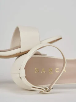 Clearance Sandalo tacco 5 cm pelle Donna Sandali Tacco Alto