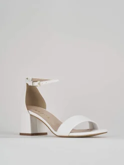 New Sandalo tacco 6 cm pelle Donna Sandali Tacco Alto