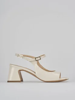 Outlet Sandalo tacco 6 cm vernice Donna Sandali Tacco Alto