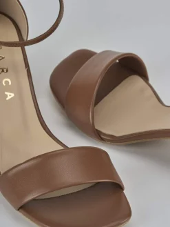 Outlet Sandalo tacco 6 cm pelle Donna Sandali Tacco Alto