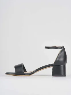 Sandalo tacco 5 cm pelle Donna Sandali Tacco Alto