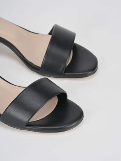 Sandalo tacco 5 cm pelle Donna Sandali Tacco Alto