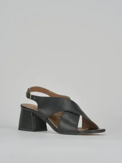 Discount Sandalo tacco 5 cm pelle Donna Sandali Tacco Alto