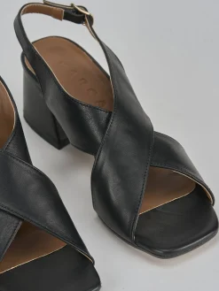 Discount Sandalo tacco 5 cm pelle Donna Sandali Tacco Alto