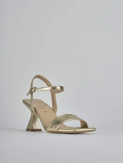 Outlet Sandalo tacco 7 cm pelle Donna Sandali Tacco Alto