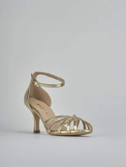 Clearance Sandalo tacco 7 cm pelle Donna Sandali Tacco Alto