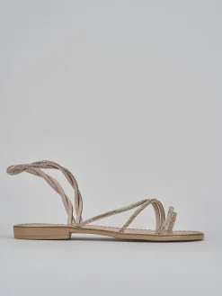 Best Sandalo tacco 1 cm pelle Donna Sandali Tacco Basso