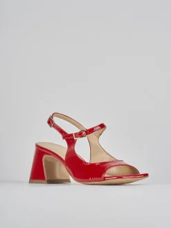 Sandalo tacco 6 cm vernice Donna Sandali Tacco Alto