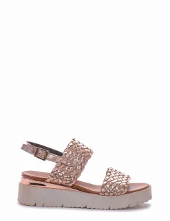 Sale sandalo zeppa 3 cm Donna Sandali Zeppa