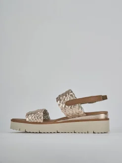 Best Sandalo zeppa 3 cm pelle Donna Sandali Zeppa