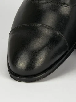 Online Scarpa lacci tacco 2 cm pelle Uomo Stringate