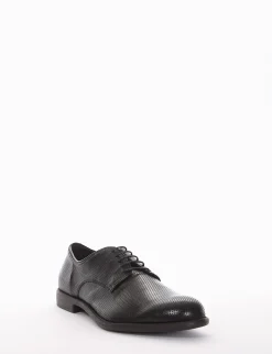 Hot scarpa lacci tacco 2 cm Uomo Stringate