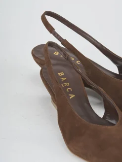 New Slingback tacco 5cm camoscio Donna Slingback