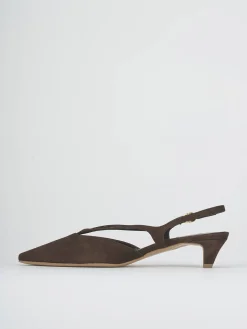 Best Slingback tacco 4cm camoscio testa Donna Slingback