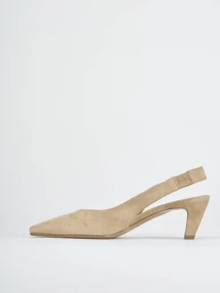 Best Slingback tacco 5cm camoscio Donna Slingback