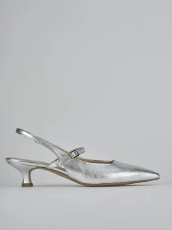 Hot Slingback tacco 4cm laminato Donna Slingback