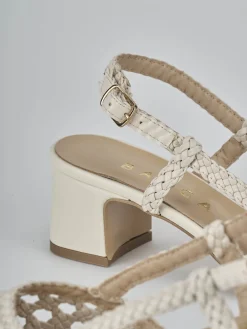 Clearance Slingback tacco 6cm pelle Donna Slingback