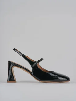 Slingback tacco 7cm pelle Donna Slingback