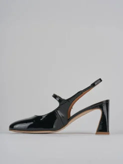 Slingback tacco 7cm pelle Donna Slingback